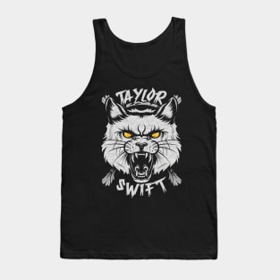 Angry Cat Swift Tank Top